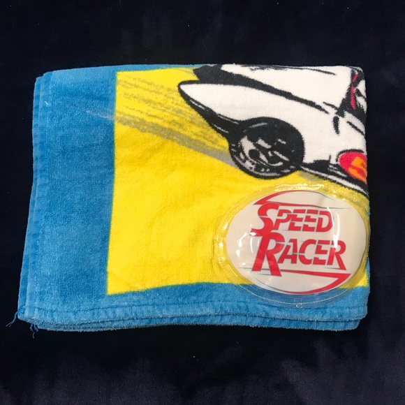 ✔️Vintage Speed Racer Towel 🏎 - Picture 5 of 5